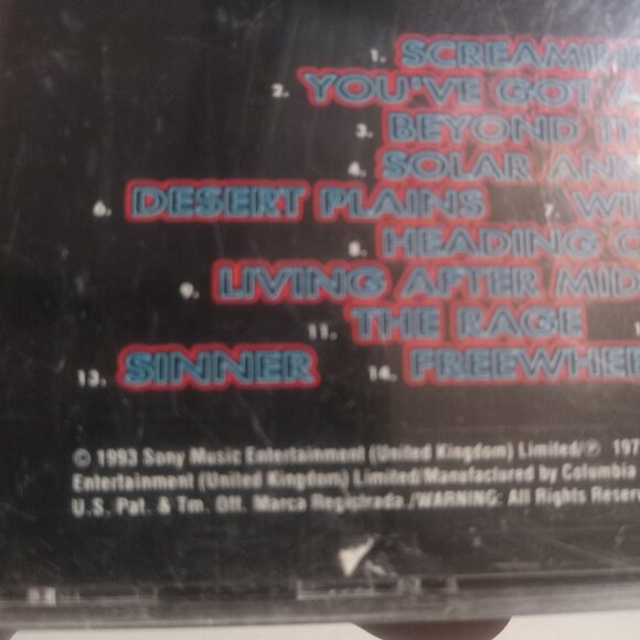 Judas Priest Metal Works 73-93 2 Disc CD Set 1993 - Picture 3 of 7